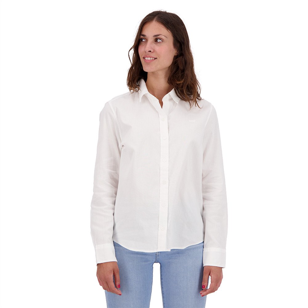 Рубашка с длинным рукавом Levi´s The Classic BW, белый рубашка levi s размер m белый