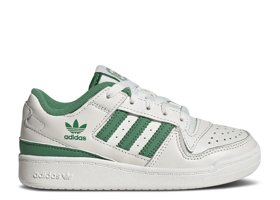 

Кроссовки adidas Forum Low Cl Little Kid 'White Preloved Green', белый