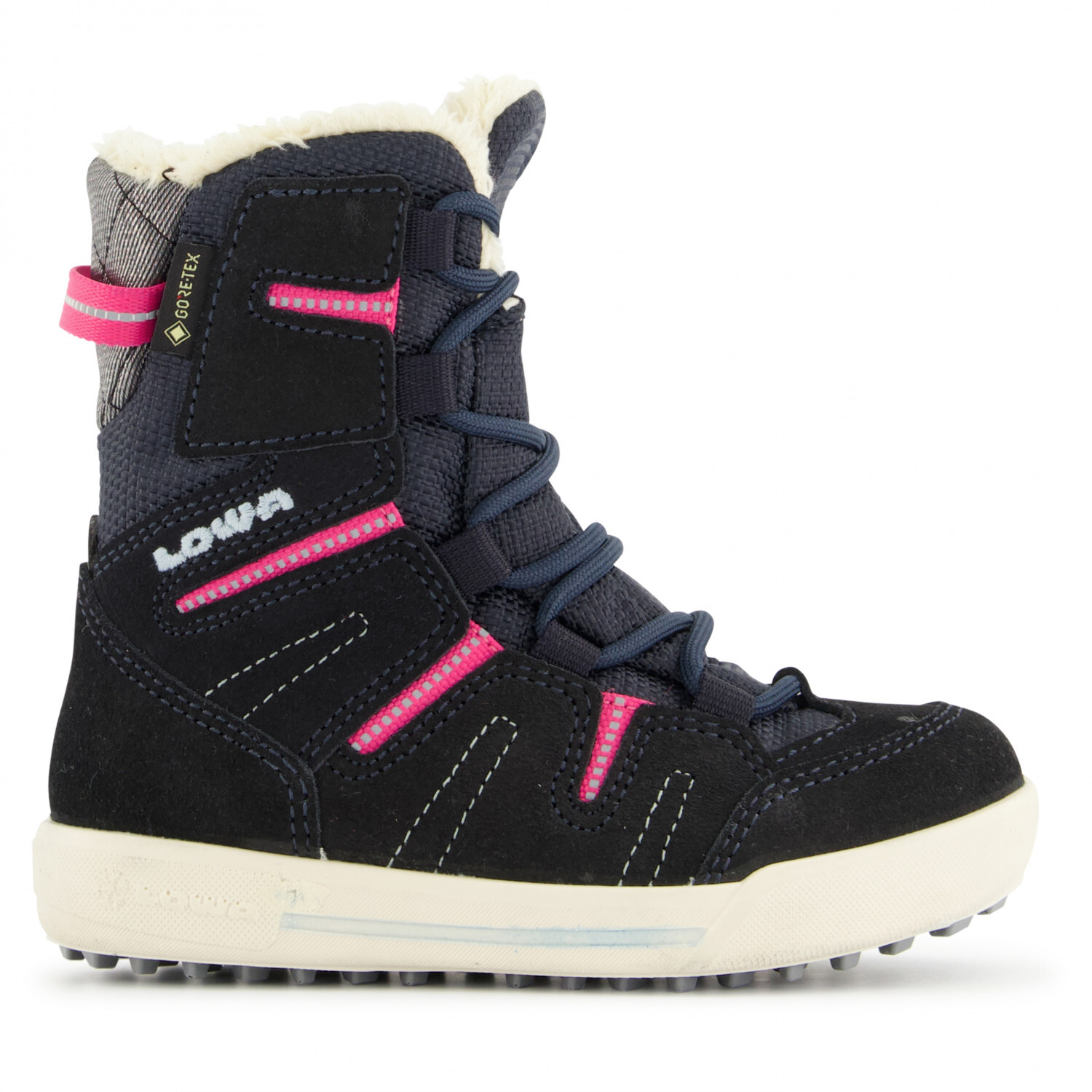 

Зимние ботинки Lowa Kid's Lucy GTX, цвет Navy/Fuchsia