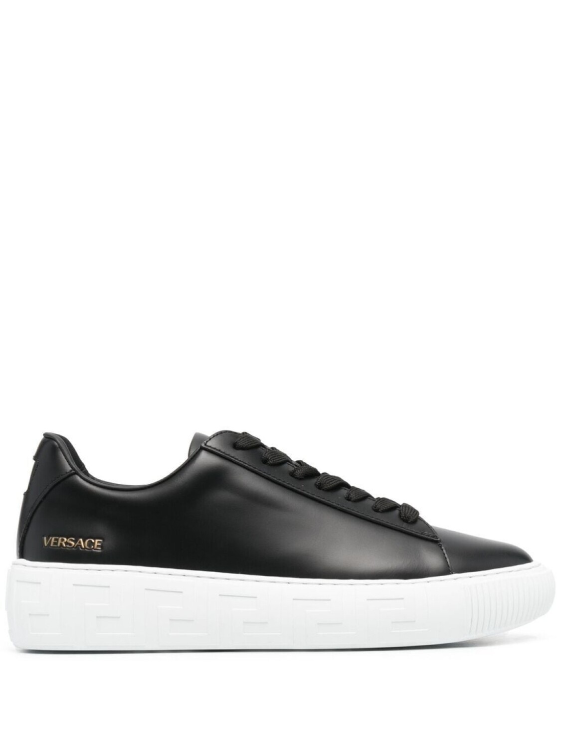

Versace кеды с декором Greca, черный