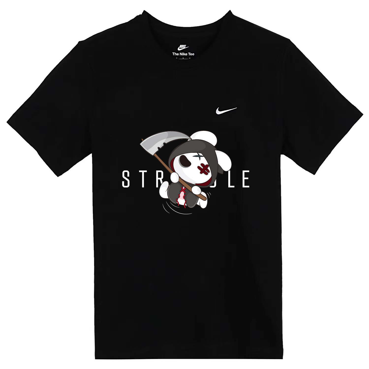 

Футболка мужская черная Nike, черный