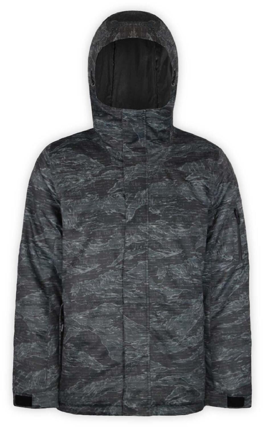 

Утепленная куртка JDG — мужская Boulder Gear, серый