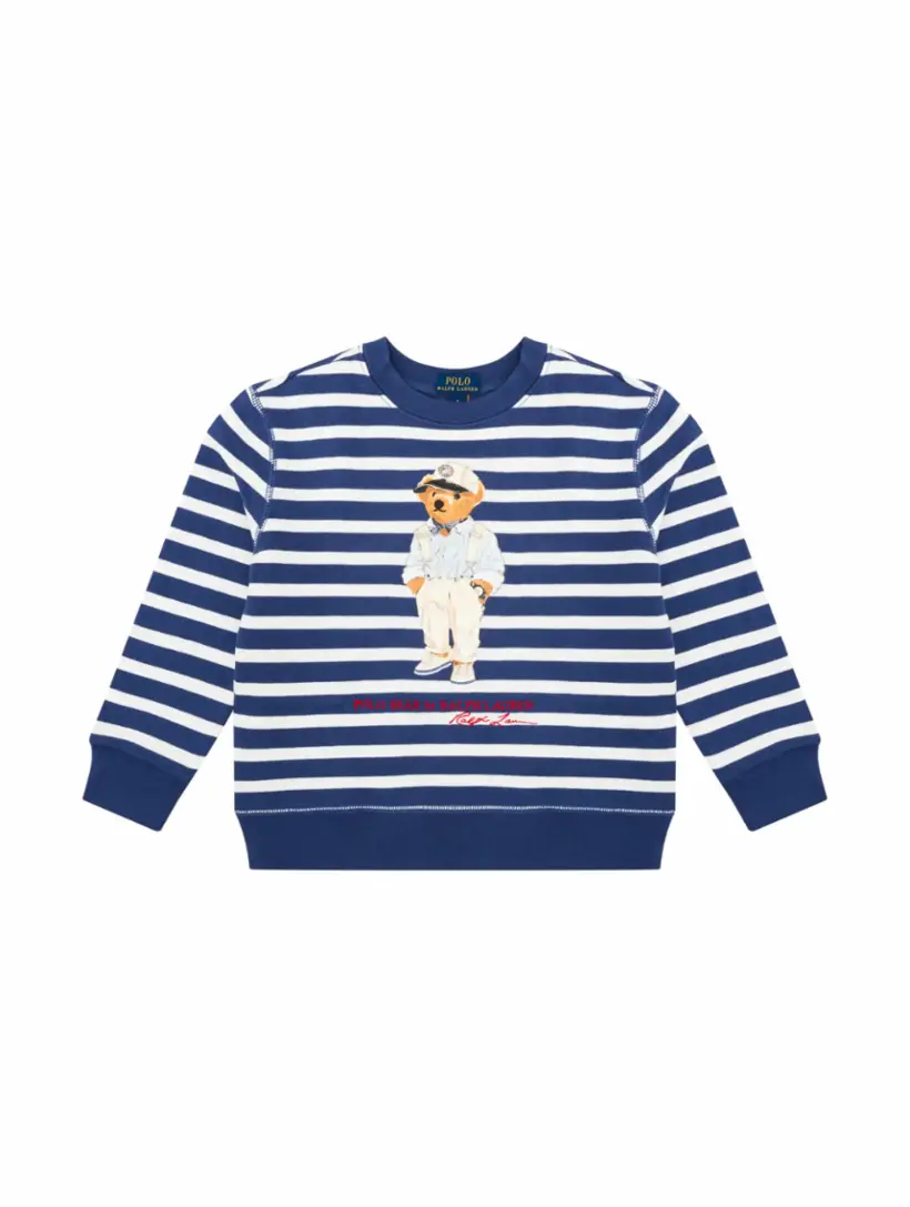 

Хлопковый свитшот Polo Bear Ralph Lauren, мультиколор