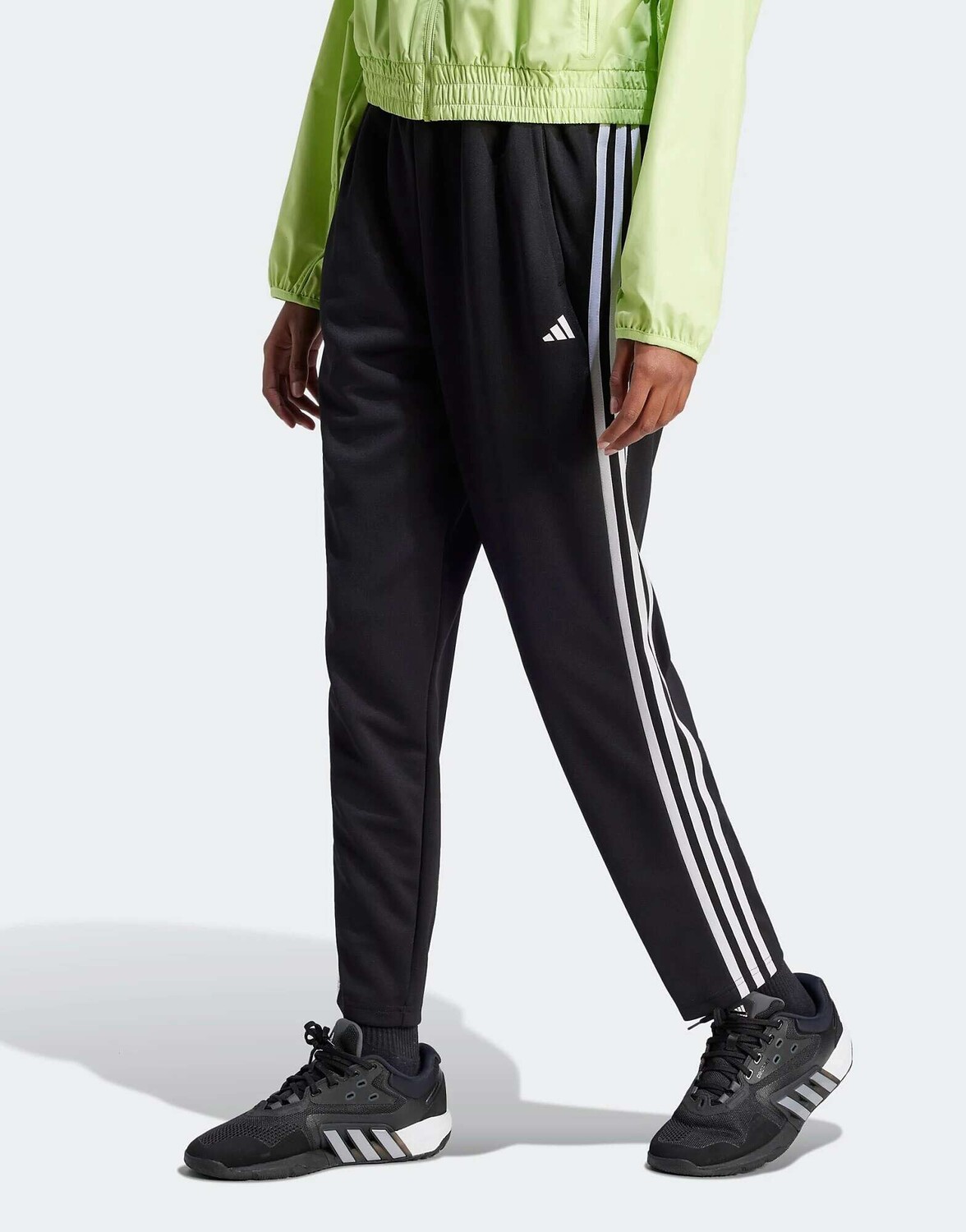 

Черные джоггеры с 3 полосками adidas Performance AEROREADY Train Essentials