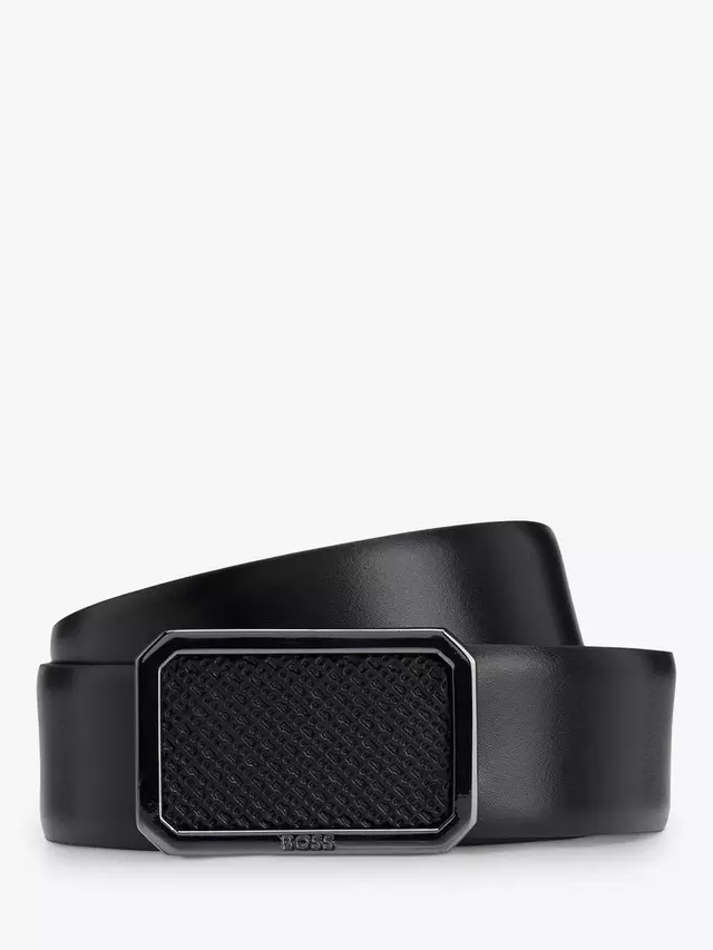 

Ремень HUGO BOSS BOSS Italian Leather, черный