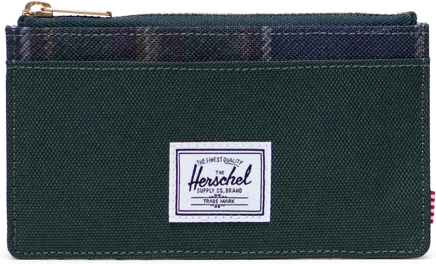 

Кошелек Oscar Large Cardholder Herschel Supply Co., цвет Darkest Spruce Winter Plaid