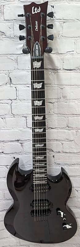 

Электрогитара LTD by ESP Viper-1000 M Electric Guitar - See-Thru Black Cherry w/ FREE Case