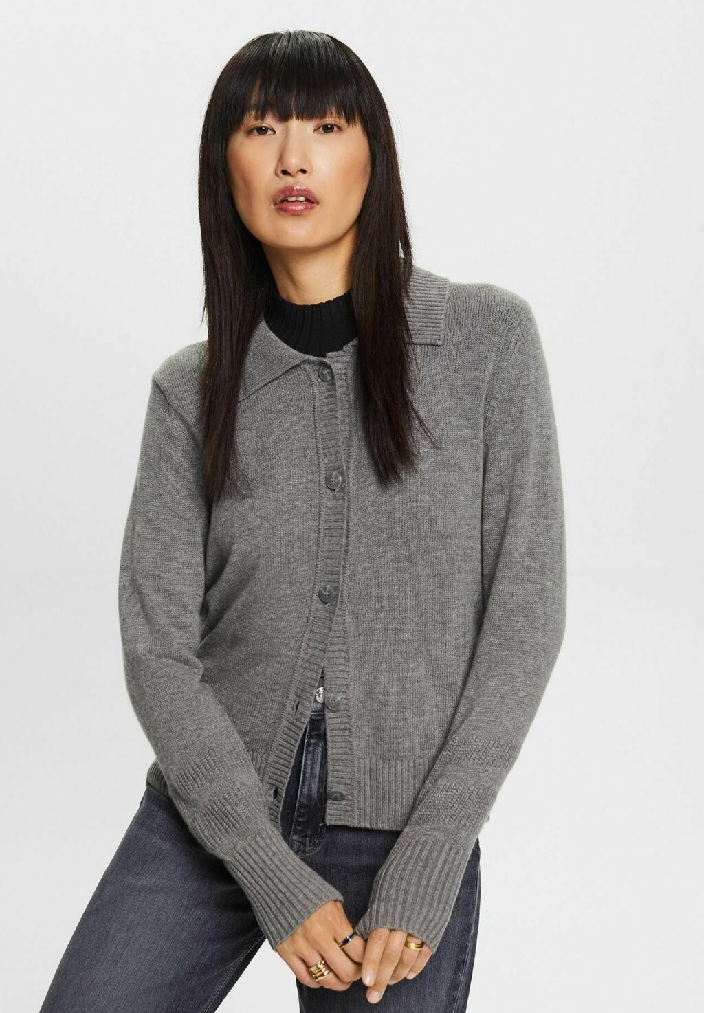 

Кардиган Esprit, цвет brown grey