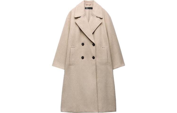 

Пальто женское бежевое Zara