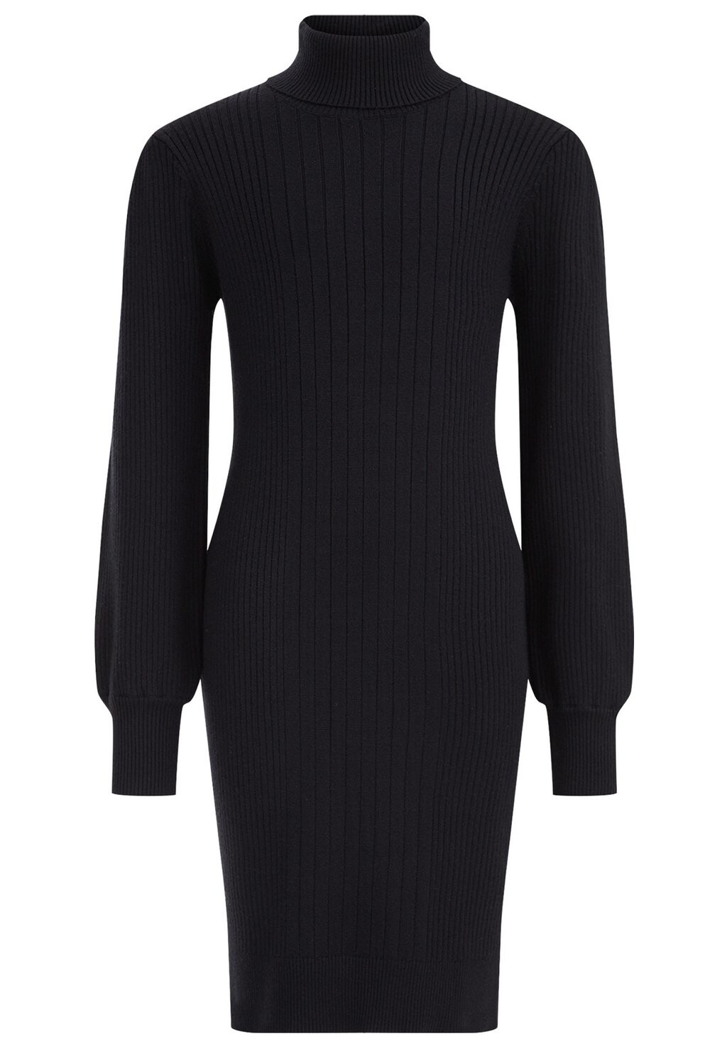 

Трикотажное платье WE Fashion, черное