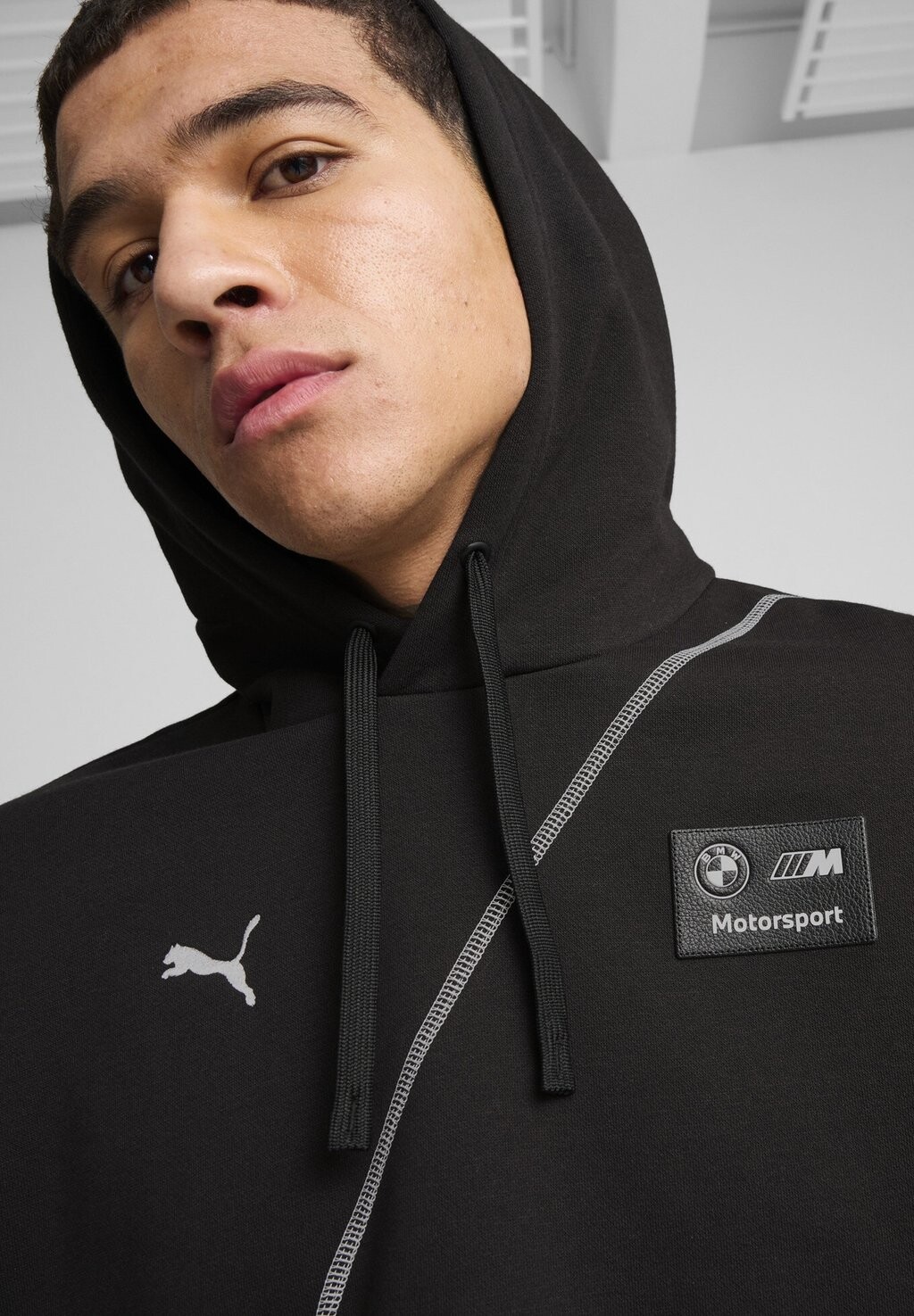 

Толстовка с капюшоном BMW M MOTORSPORT STATEMENT Puma, черный