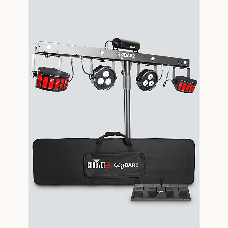 

Светильник Chauvet Gig Bar 2.0 4-in-1 Lighting System with Stand, Footswitch
