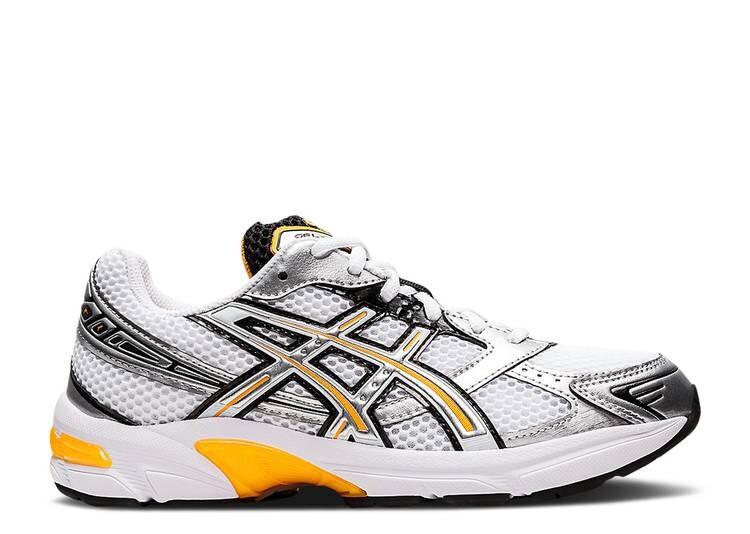 Кроссовки ASICS WMNS GEL 1130 'PURE SILVER YELLOW', белый кроссовки wmns gel 1130 pure silver pink серый