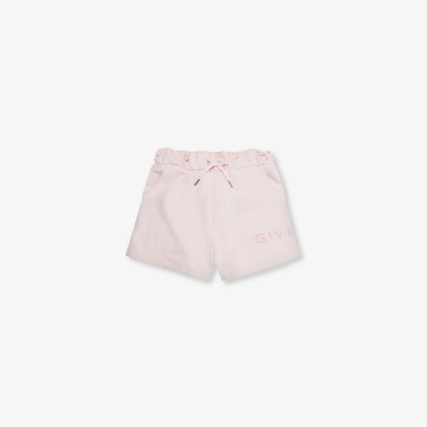 

Шорты из смесового хлопка с логотипом, 4–12 лет Givenchy, цвет marshmallow