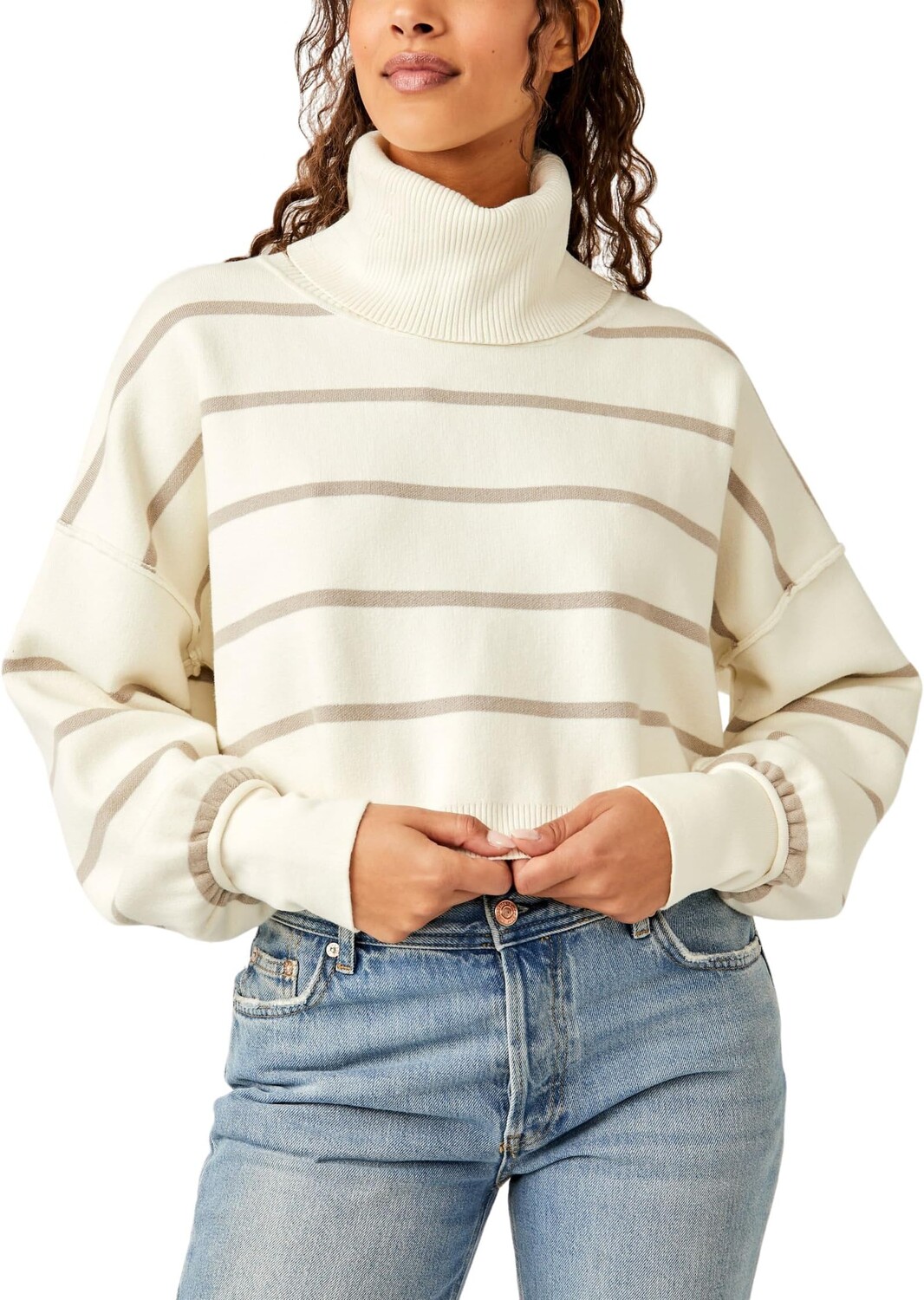 

Поли Свитер Free People, цвет Moonbeam Combo