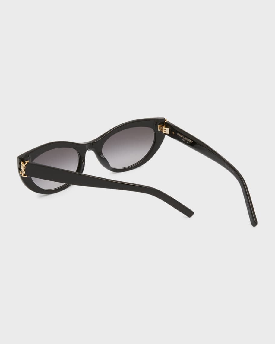 

Солнцезащитные очки "кошачий глаз" YSL из ацетата Saint Laurent