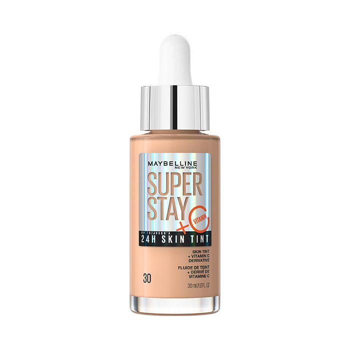 Набор косметики SuperStay Skin Tint + Vitamina C 24h base de maquillaje Maybelline New York, 30 минеральный тинт lavera mineral skin tint 27 мл