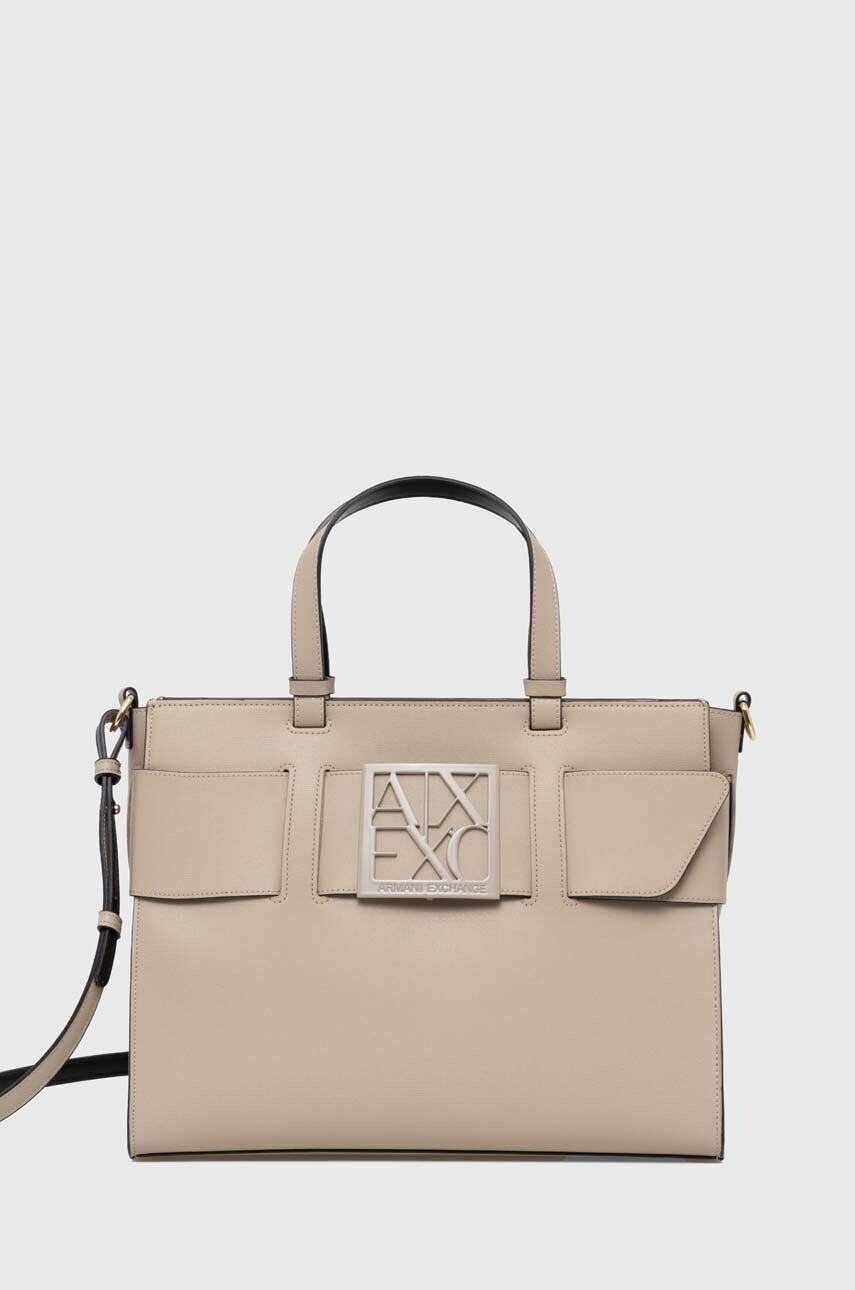 

Сумка Armani Exchange, бежевый
