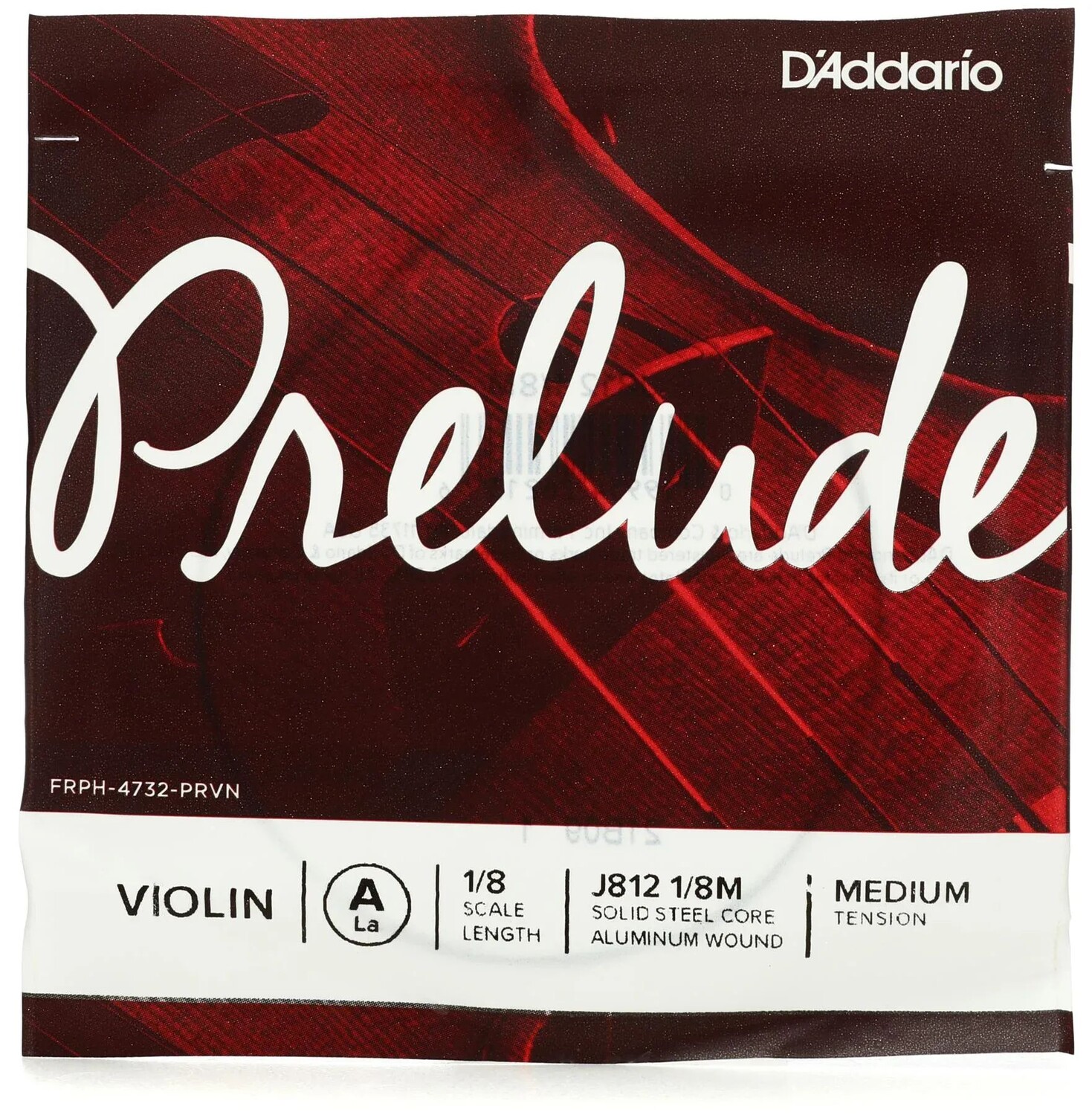

D'Addario J812 Prelude Скрипка ля струна - размер 1/8
