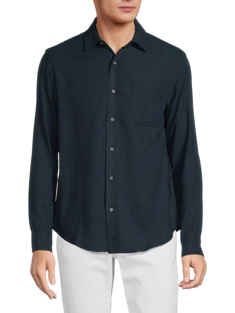 

Рубашка на пуговицах в клетку Vstr Premium, цвет Blue Black