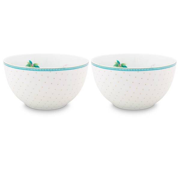 

Миски jolie dots i (набор из 2 шт.) Pip Studio, белый