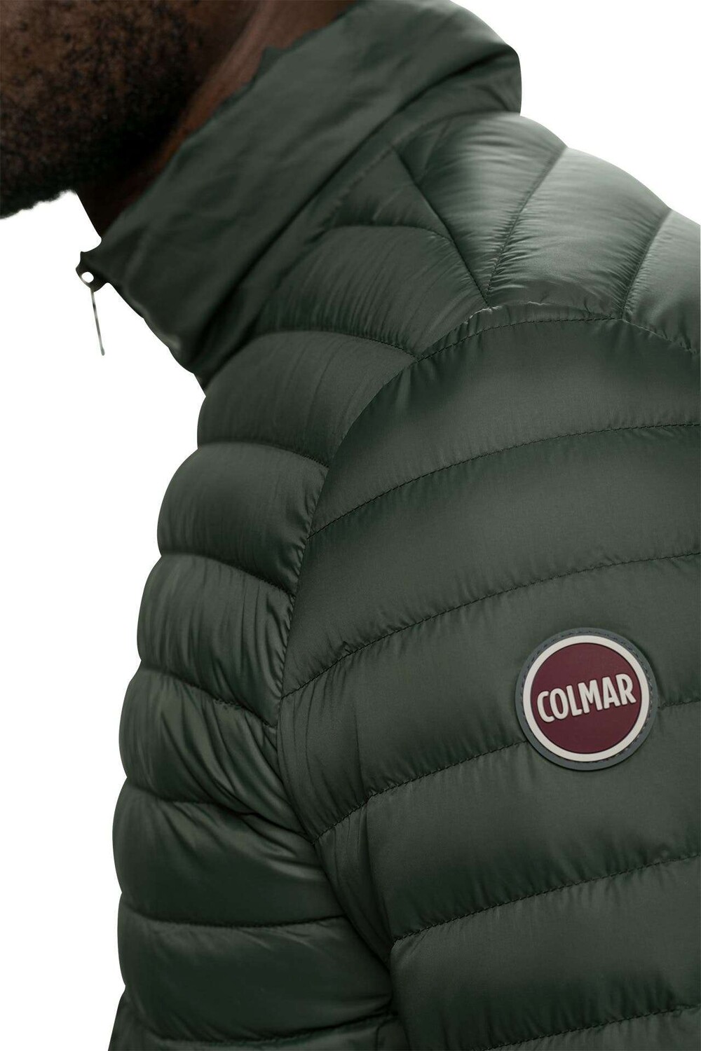 

Легкий пуховик оливковый Colmar