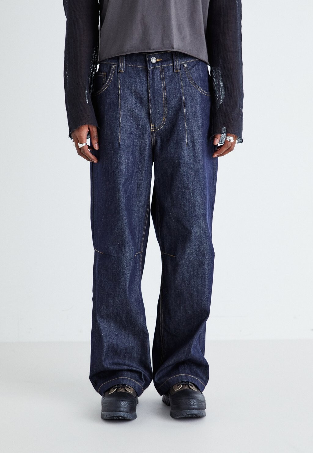 

Мешковатые джинсы Raw Razor Jean Jaded London, цвет dark wash