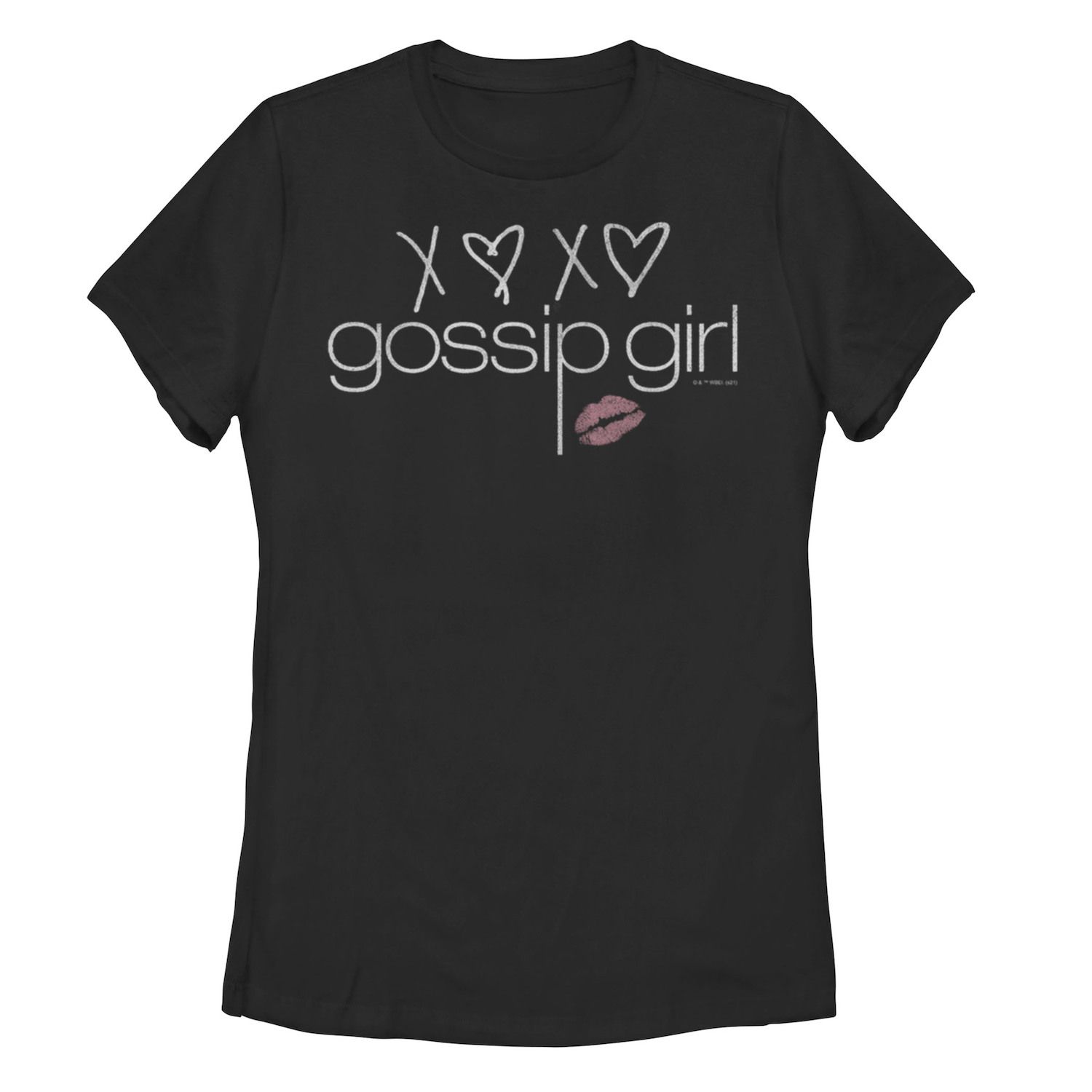 Футболка с логотипом Gossip Girl XOXO для юниоров Licensed Character