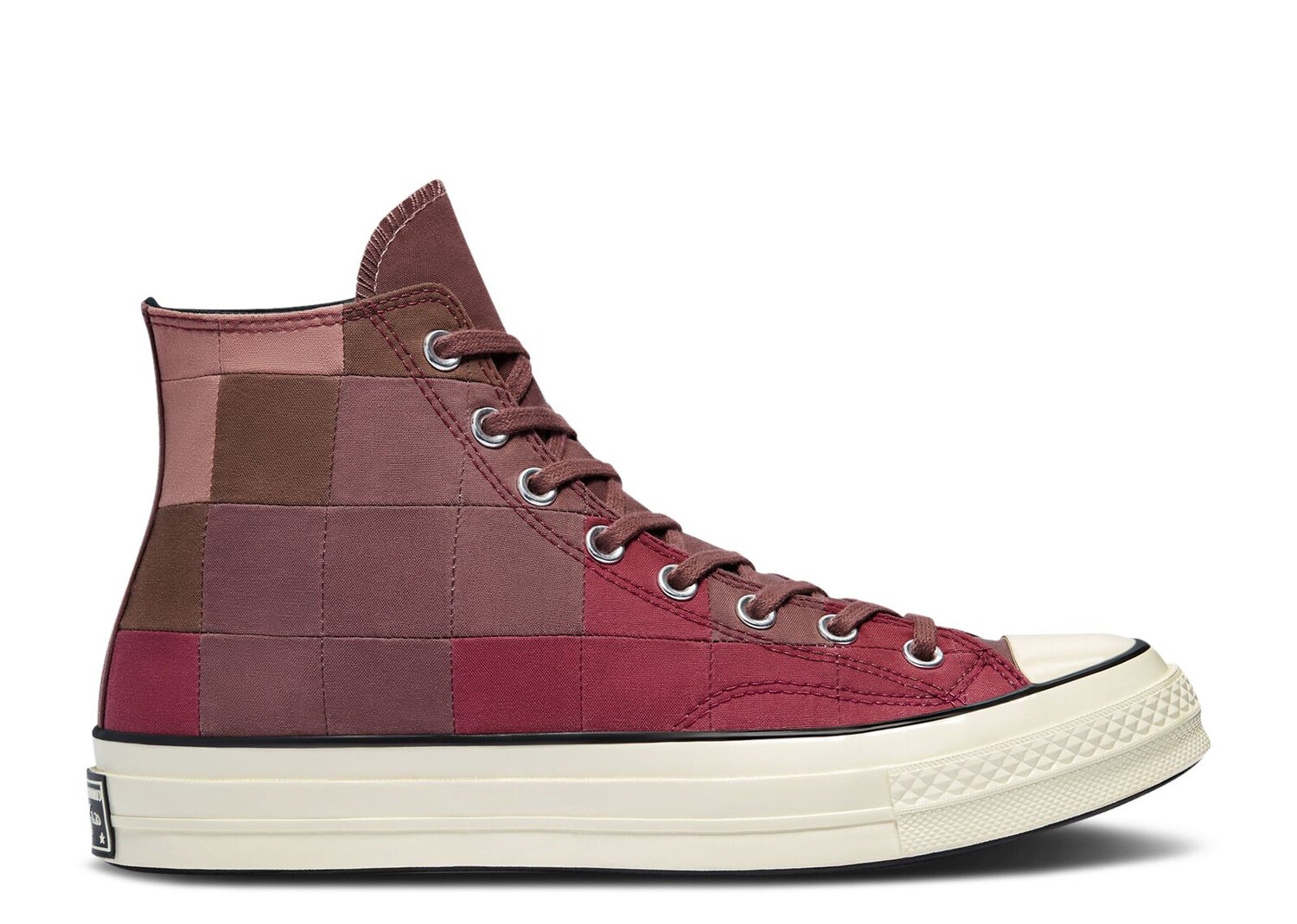 

Кроссовки Converse Chuck 70 High 'Plant Color Patchwork - Rose Taupe', красный