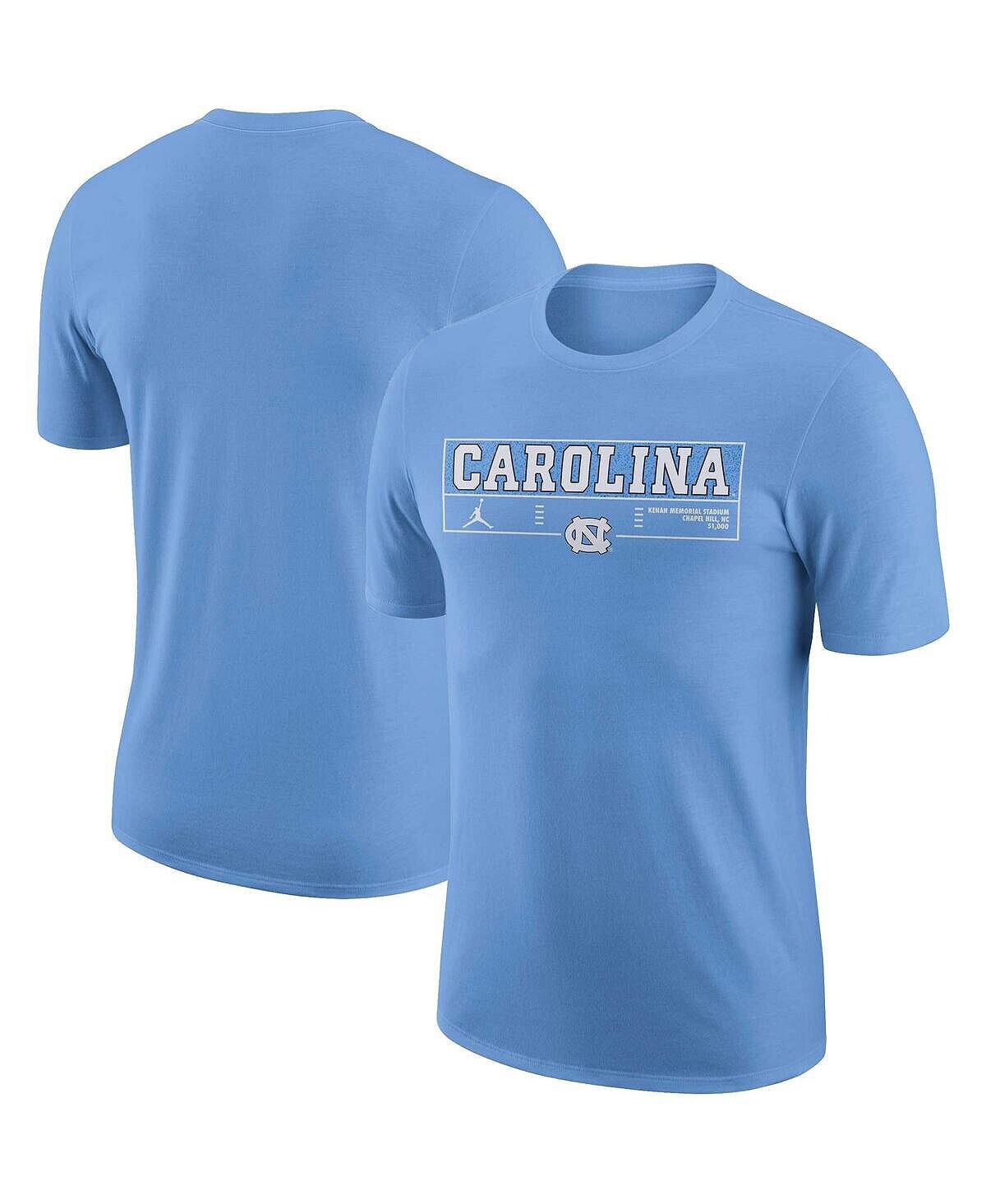 

Мужская синяя футболка Carolina North Carolina Tar Heels с надписью Stadium Stadium Nike, Синий