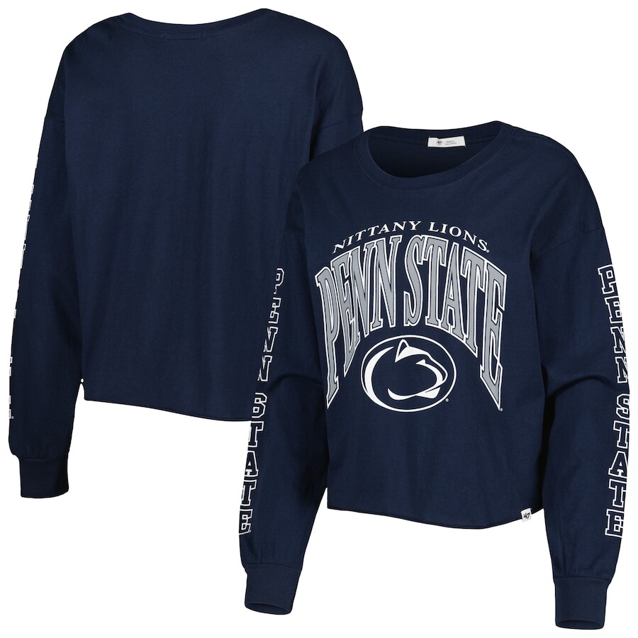 

Футболка с длинным рукавом 47 Penn State Nittany Lions, нави