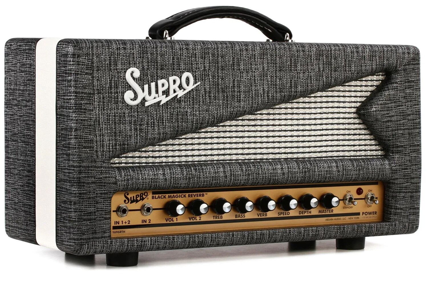 

Supro 1696RTH Black Magick Reverb 25 Вт ламповая головка класса А
