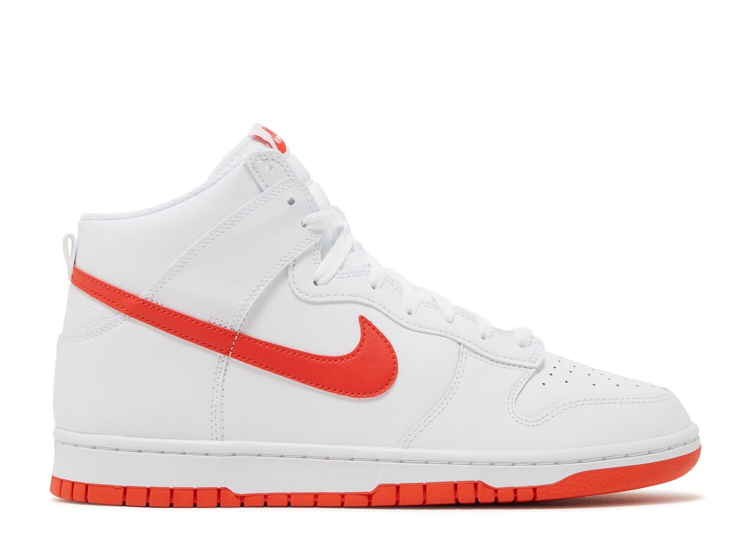 

Кроссовки Nike Dunk High 'White Picante Red', белый
