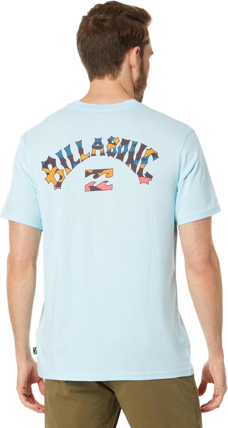 

Футболка с короткими рукавами Arch Fill Billabong, цвет Coastal Blue