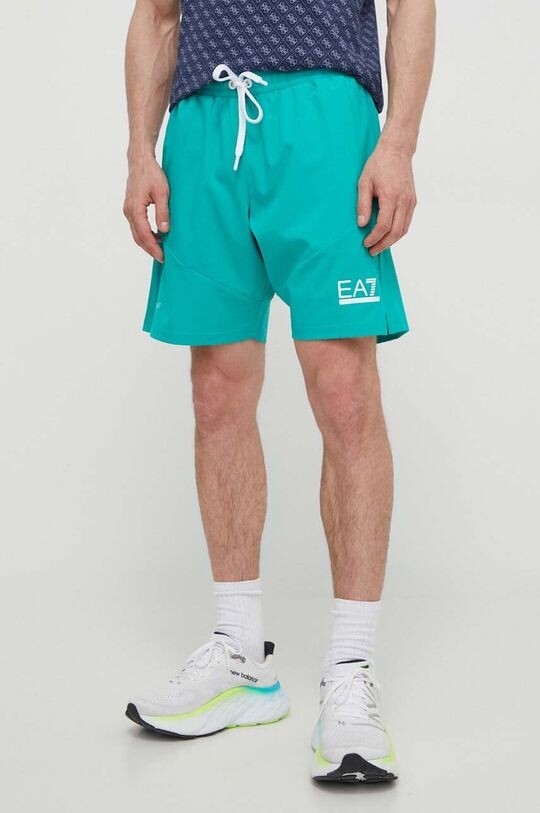 

Шорты EA7 Emporio Armani, зеленый