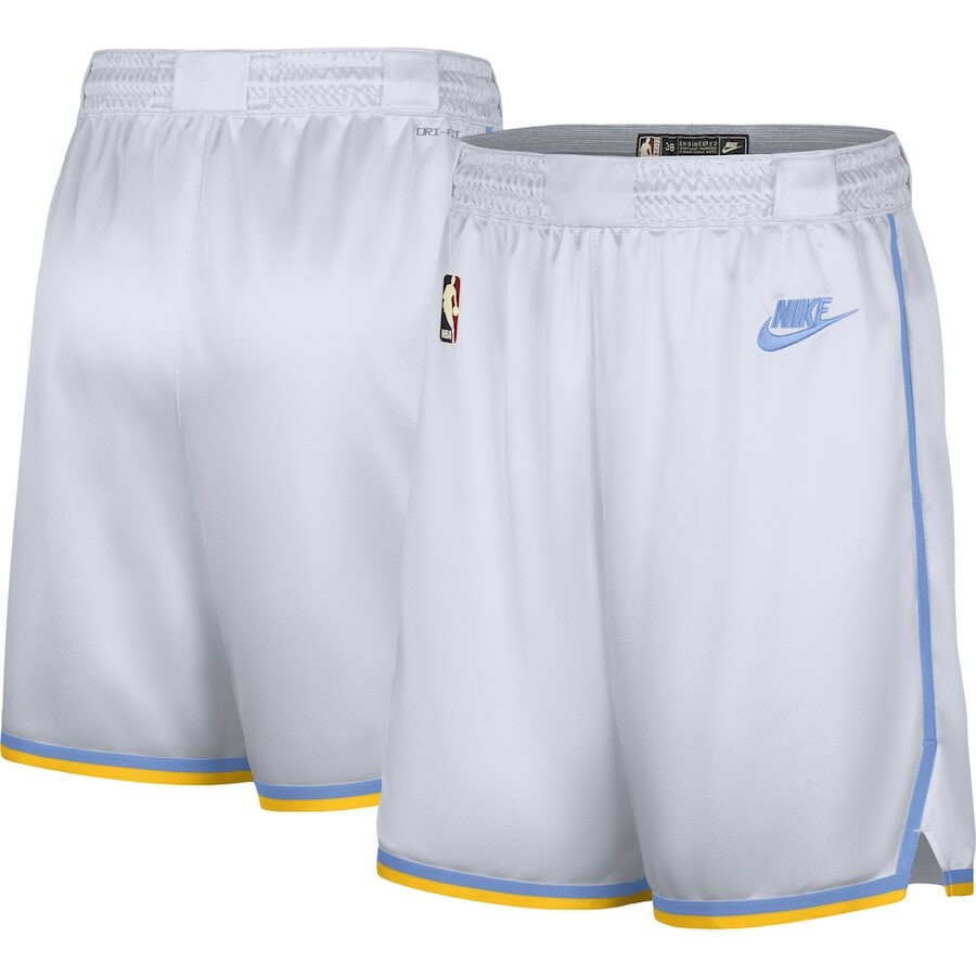 

Шорты Nike Los Angeles Lakers, белый