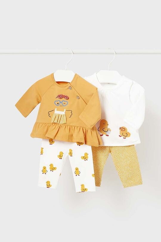 

Детский наряд 2 упаковки Mayoral Newborn, желтый