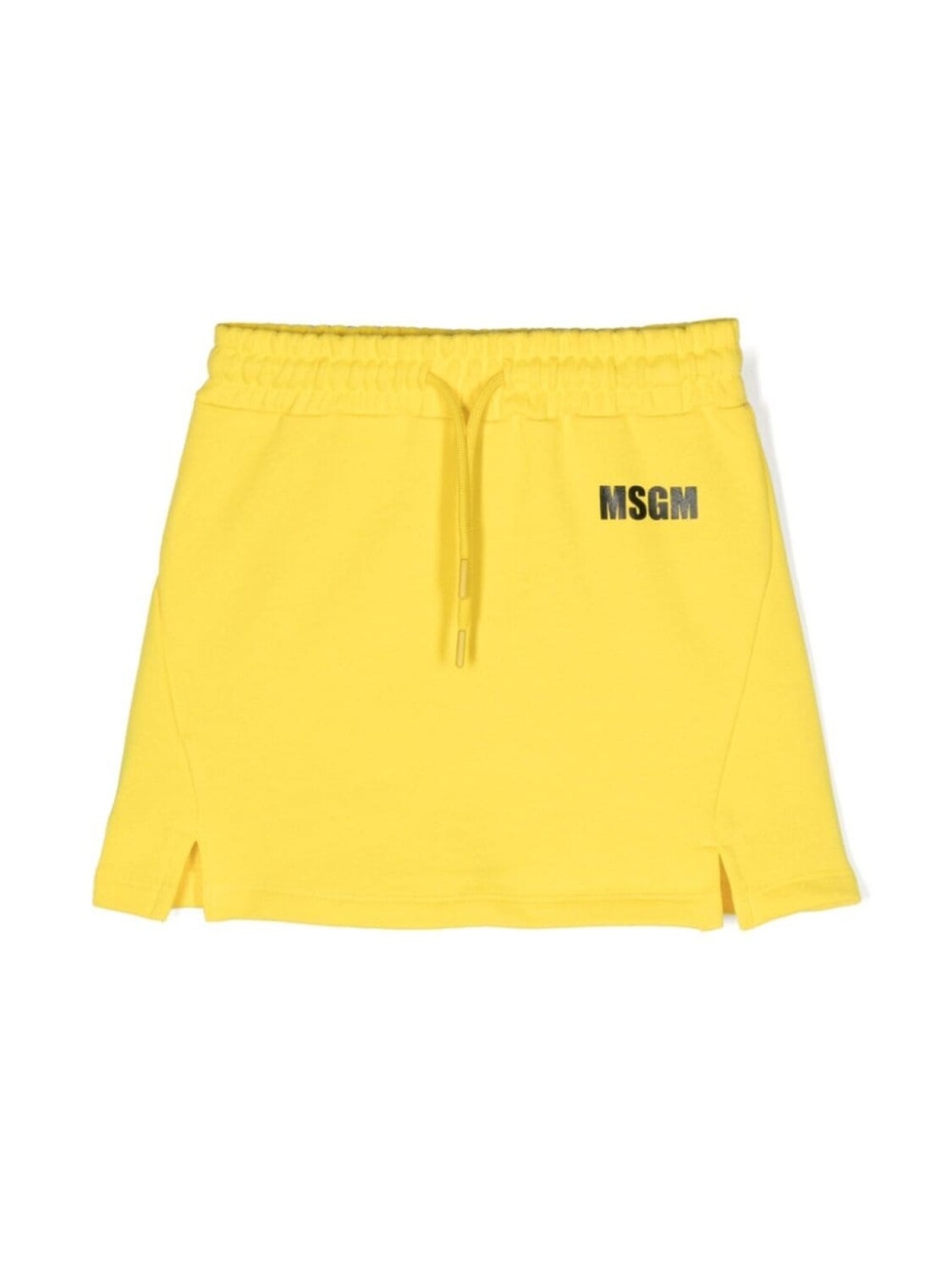 

MSGM Kids юбка из джерси с логотипом, желтый