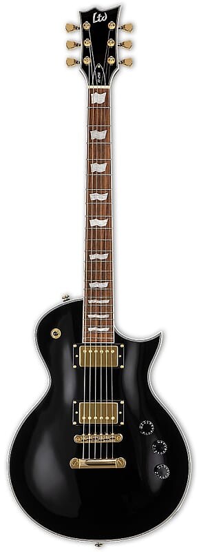 

Электрогитара ESP LTD EC Series EC-256 Electric Guitar, Gloss Black, Gold Hardware