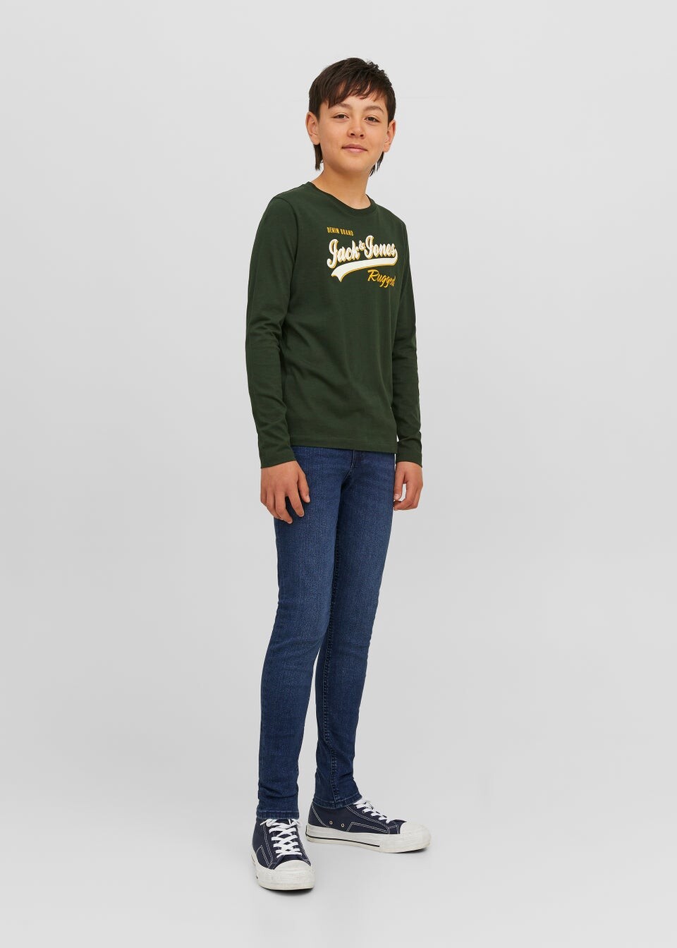 

Jack and Jones Голубые джинсы скинни Junior Liam Originals (6–16 лет)
