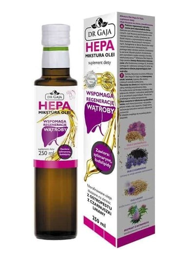 

Dr Gaja Hepa Oil Mixure, пищевая добавка, 250 мл