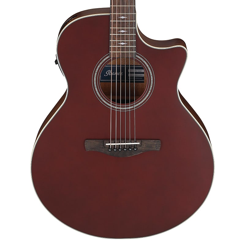 Акустическая гитара Ibanez AE100BUF Acoustic-Electric Guitar Burgundy Flat Pre-Order
