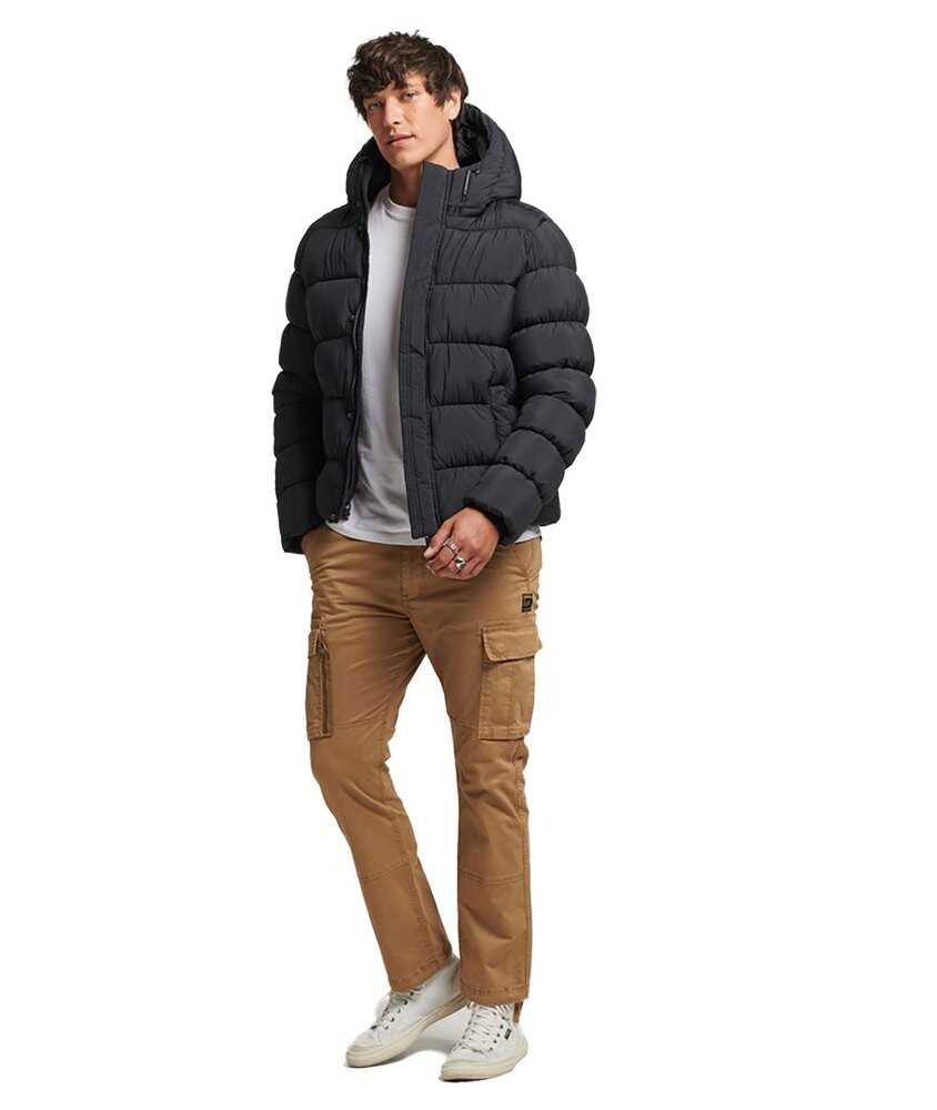 

Куртка Superdry Code Xpd Sports Puffer, коричневый
