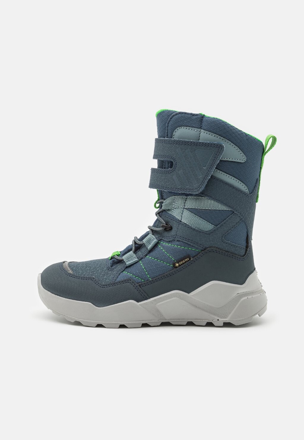 

Ботинки на шнуровке ROCKET Superfit, цвет blau/grün