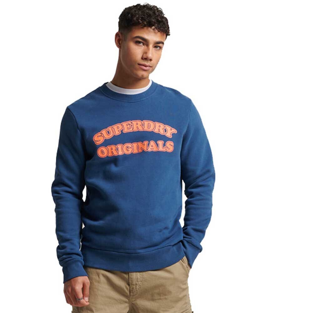 

Толстовка Superdry Vintage Cooper Classic Crew, синий