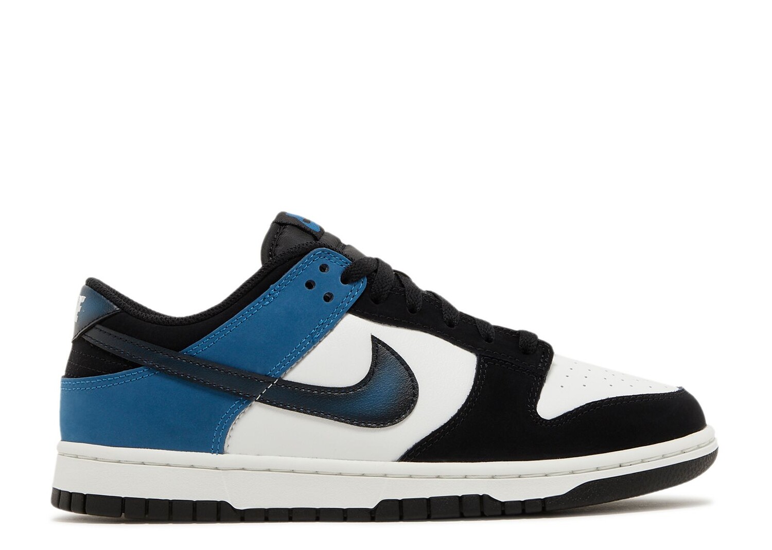 

Кроссовки Nike Dunk Low 'Airbrush - Industrial Blue', синий