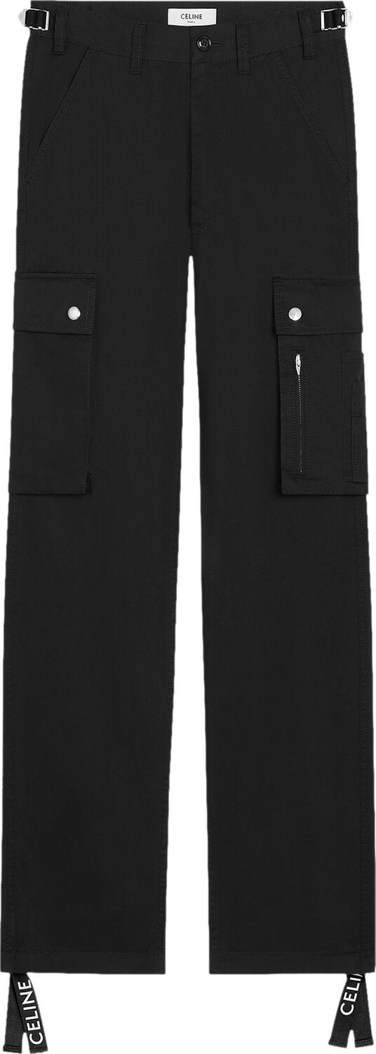 

Брюки CELINE Cargo 'Black', черный