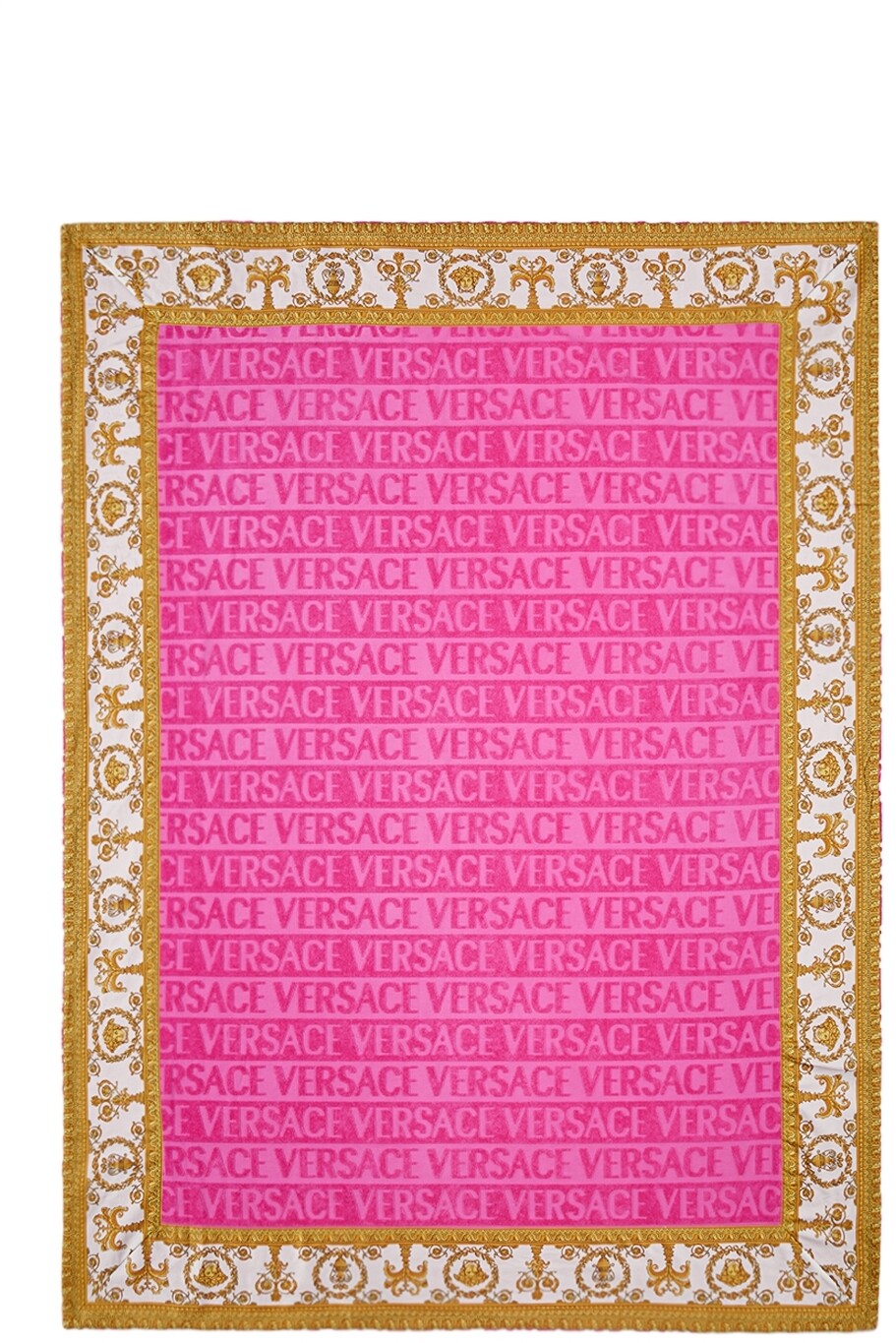 

Розовое пляжное полотенце I Love Baroque Versace