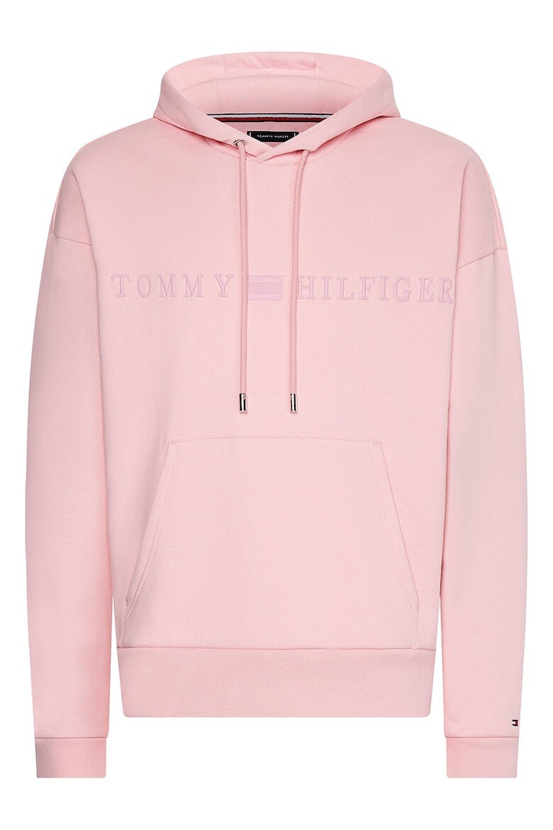 

Толстовка с карманом-кенгуру Tommy Hilfiger, розовый