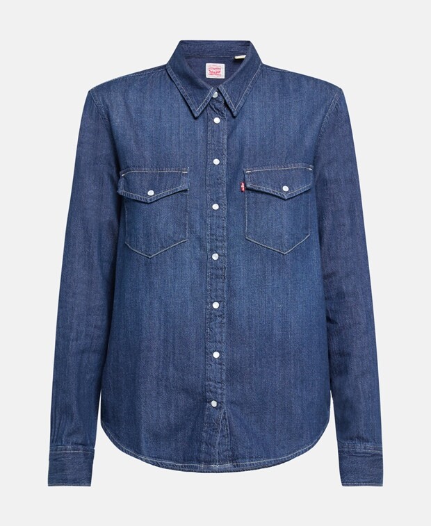 

Джинсовая рубашка Levi's, темно-синий